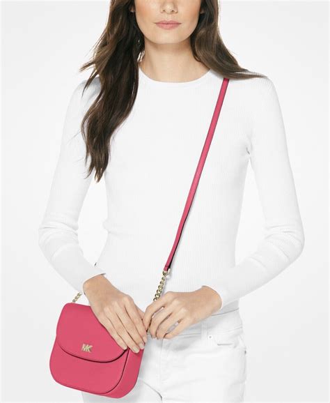 michael kors mott leather dome crossbody bag|Mott Color.